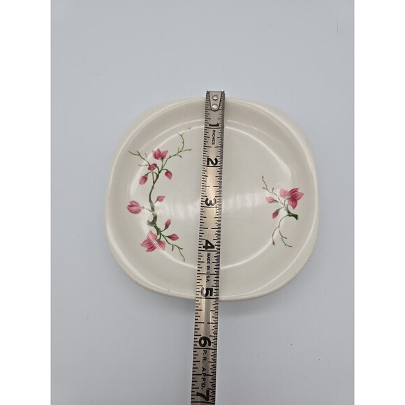 Syracuse China Restaurant Ware Square Bread & Butter Plates Cherry Blossom - Picture 5 of 6